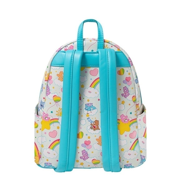 Loungefly Exclusive Care Bears Rainbow Mini Backpack - Picture 8 of 8